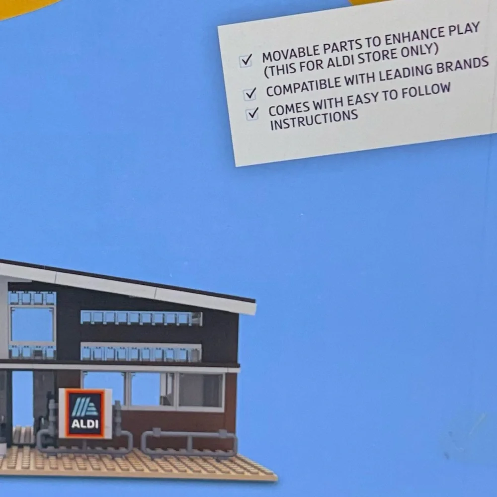 New! 2026 Large ALDI Bricks US Store, 552 pcs, Exclusive Limited Edition
